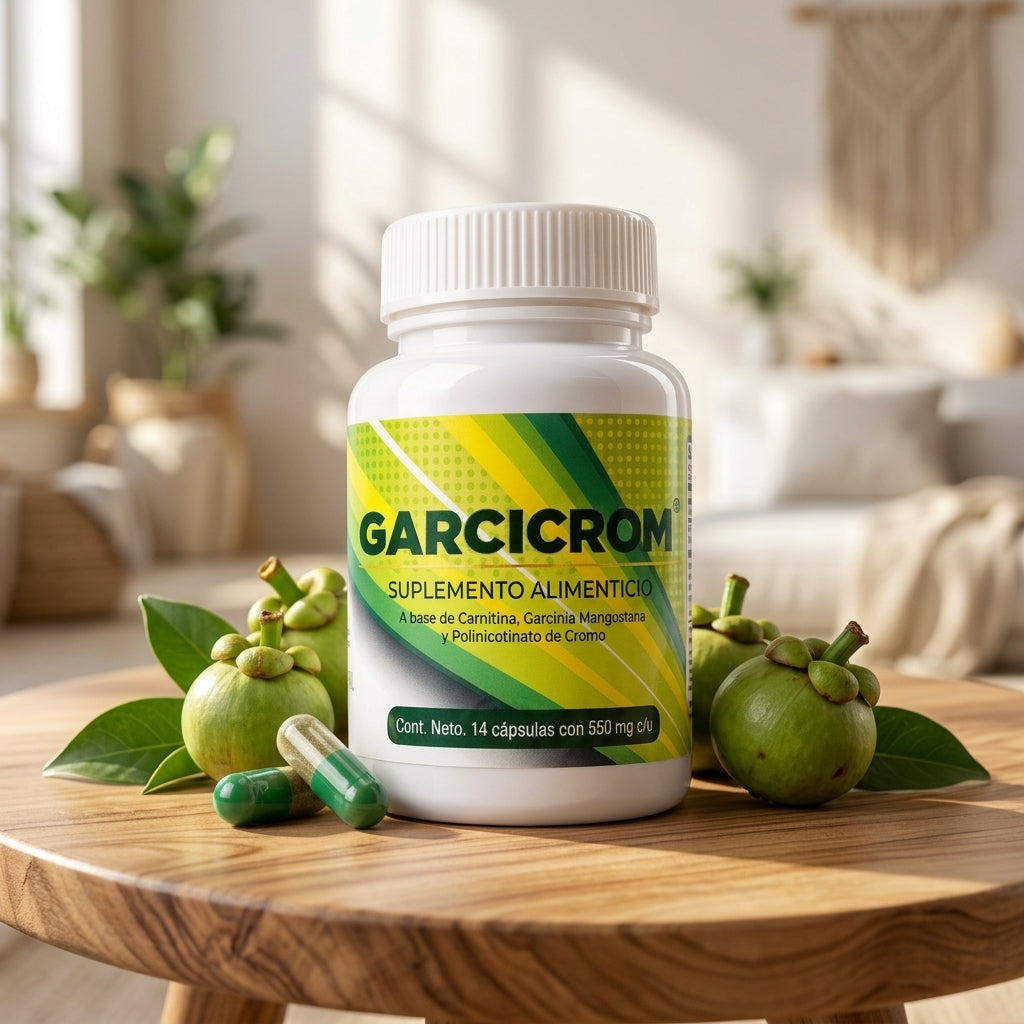 GARCICROM – Suplemento Alimenticio (14 Cápsulas)