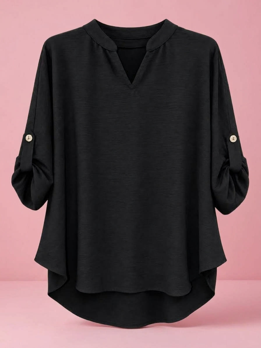 Blusa Negra Esencial & Fluida