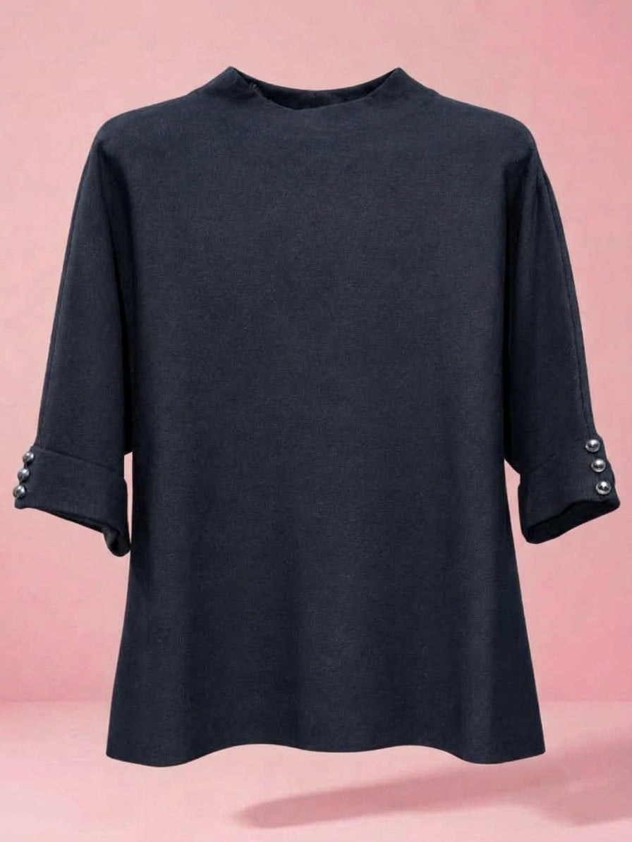 Blusa Marino Minimal Actitud