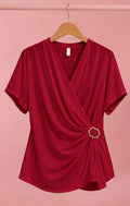 Blusa Roja Cruzada Poder