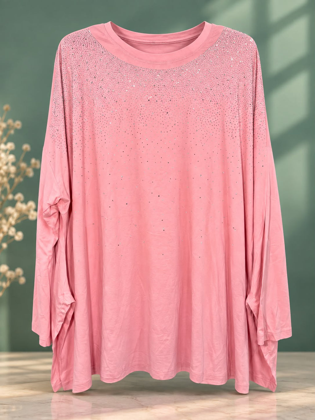 Blusa Rosa Destellos de Poder